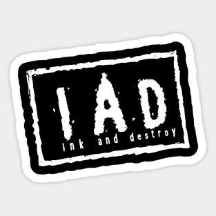 Ink and Destroy nWo Sticker